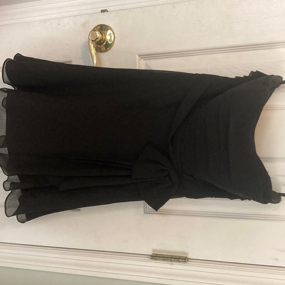 Black Priscilla of Boston dress. Strapless. Worn once